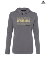 Santa Clarita Warriors Cheer Custom - Womens Adidas Hoodie