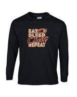 Santa Clarita Warriors Cheer Eat Sleep - Cotton Longsleeve