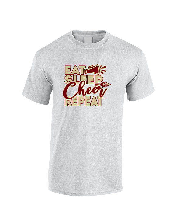 Santa Clarita Warriors Cheer Eat Sleep - Cotton T-Shirt