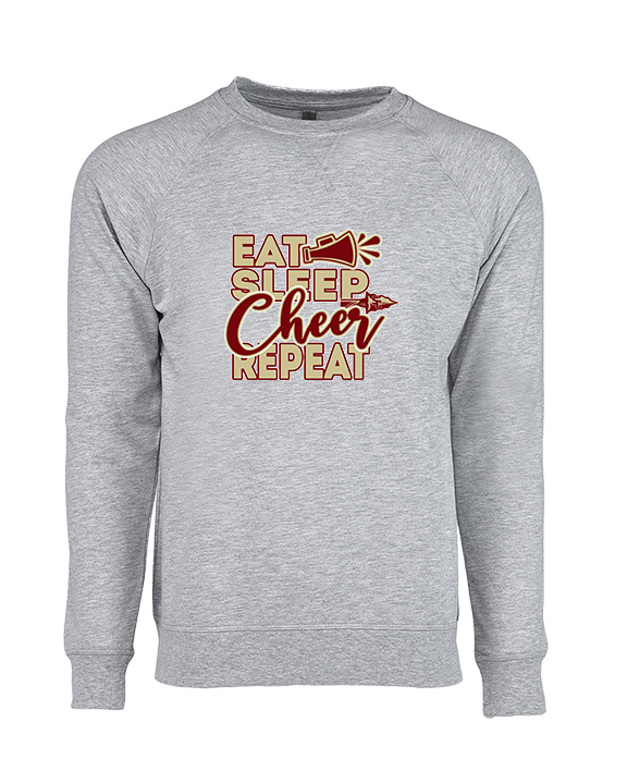 Santa Clarita Warriors Cheer Eat Sleep - Crewneck Sweatshirt