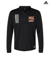 Santa Clarita Warriors Cheer Eat Sleep - Mens Adidas Quarter Zip