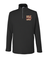 Santa Clarita Warriors Cheer Eat Sleep - Mens Quarter Zip