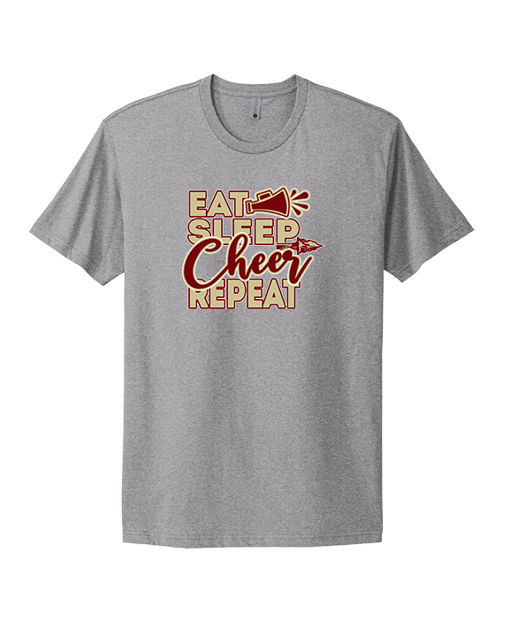 Santa Clarita Warriors Cheer Eat Sleep - Mens Select Cotton T-Shirt