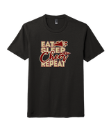 Santa Clarita Warriors Cheer Eat Sleep - Tri-Blend Shirt