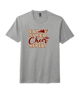 Santa Clarita Warriors Cheer Eat Sleep - Tri-Blend Shirt