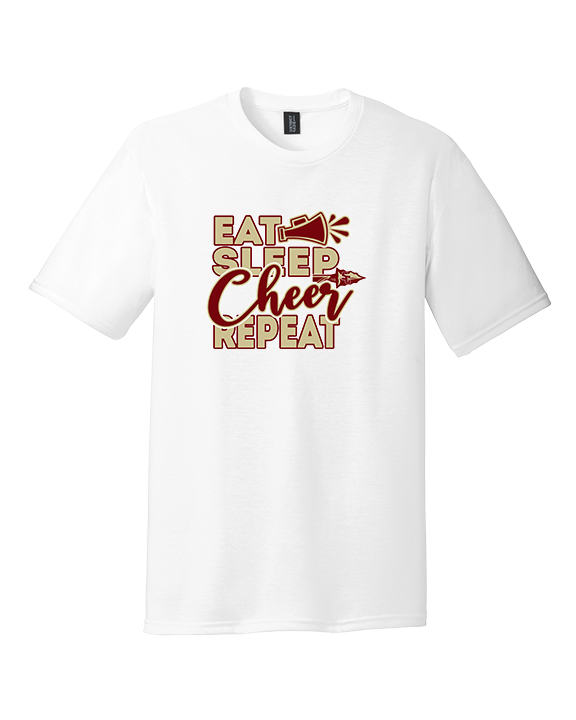 Santa Clarita Warriors Cheer Eat Sleep - Tri-Blend Shirt