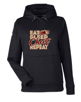 Santa Clarita Warriors Cheer Eat Sleep - Under Armour Ladies Storm Fleece