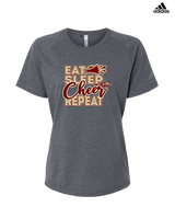 Santa Clarita Warriors Cheer Eat Sleep - Womens Adidas Performance Shirt