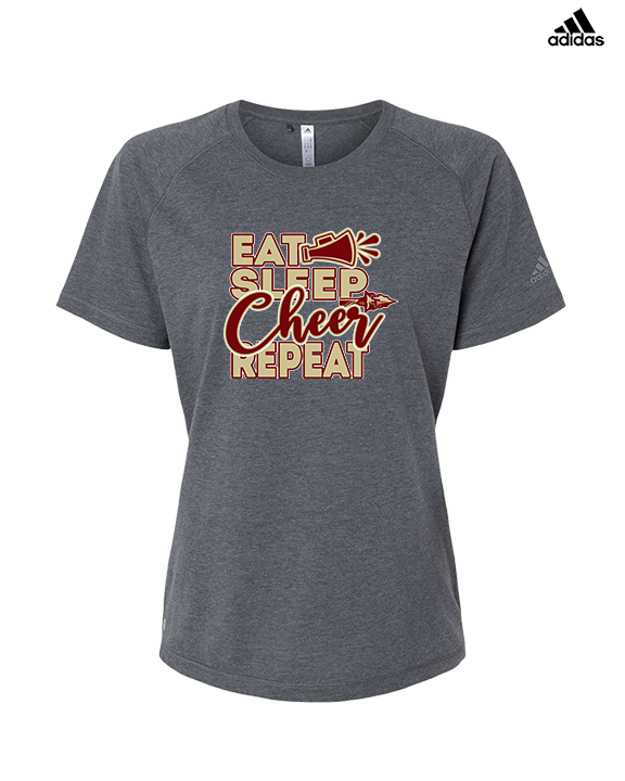 Santa Clarita Warriors Cheer Eat Sleep - Womens Adidas Performance Shirt