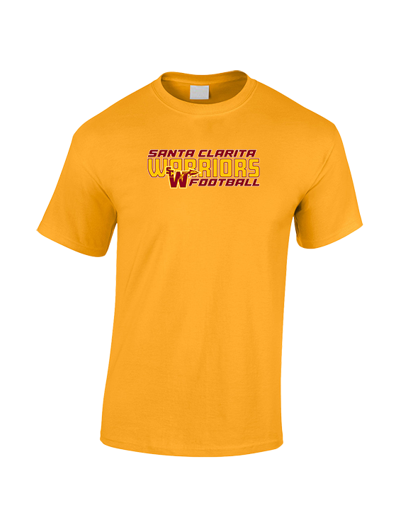 Santa Clarita Warriors Football Bold - Cotton T-Shirt
