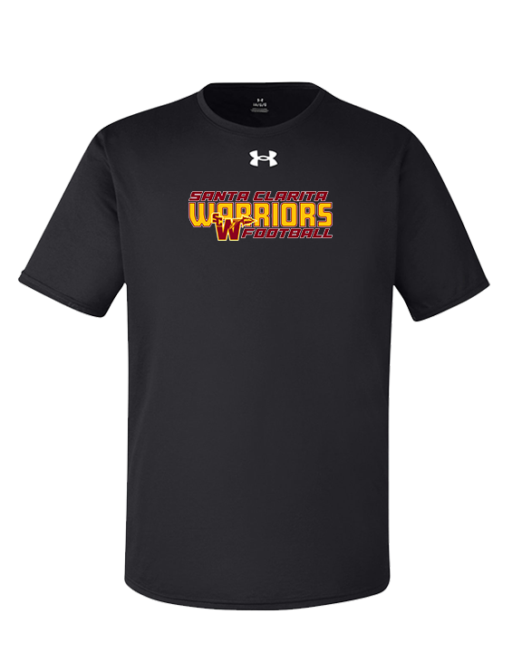 Santa Clarita Warriors Football Bold - Under Armour Mens Team Tech T-Shirt