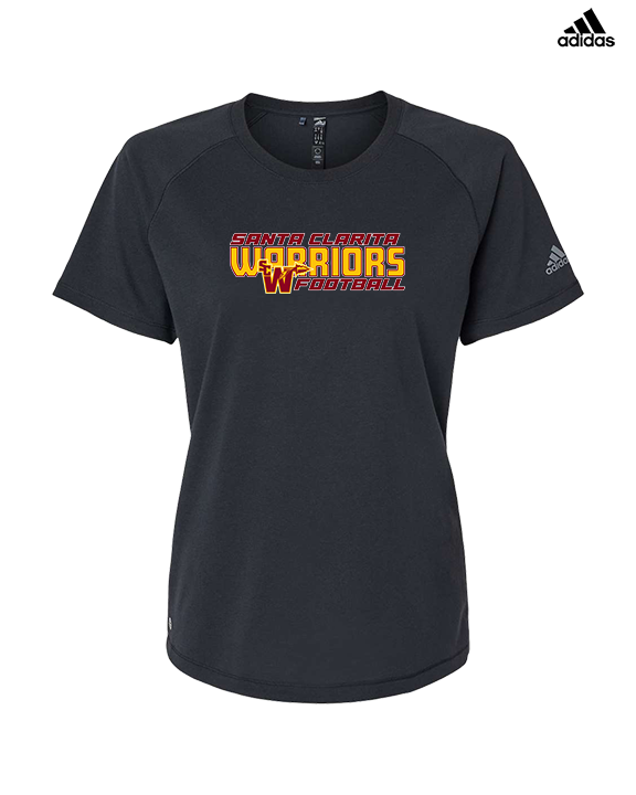 Santa Clarita Warriors Football Bold - Womens Adidas Performance Shirt