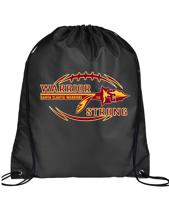 Santa Clarita Warriors Football Strong - Drawstring Bag