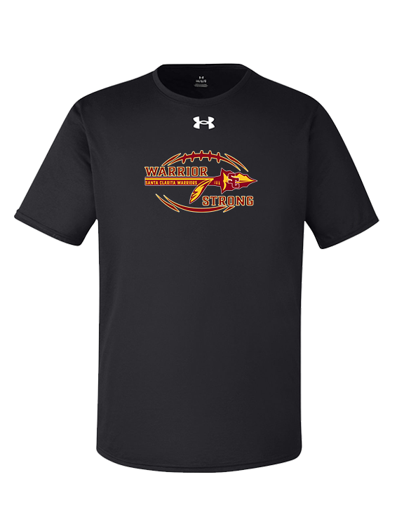 Santa Clarita Warriors Football Strong - Under Armour Mens Team Tech T-Shirt