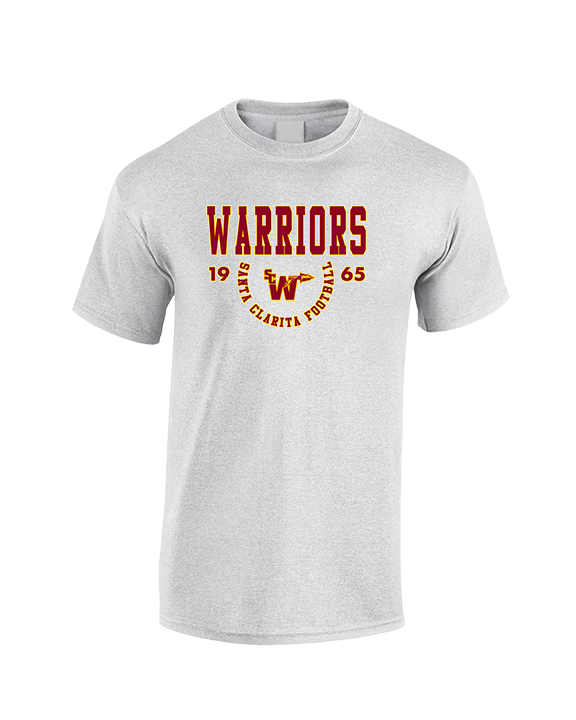 Santa Clarita Warriors Football Swoop SCW - Cotton T-Shirt