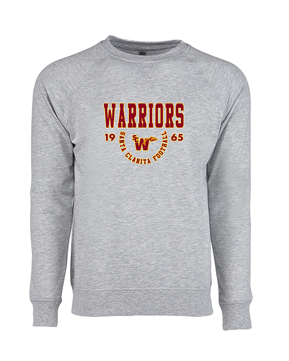 Santa Clarita Warriors Football Swoop SCW - Crewneck Sweatshirt