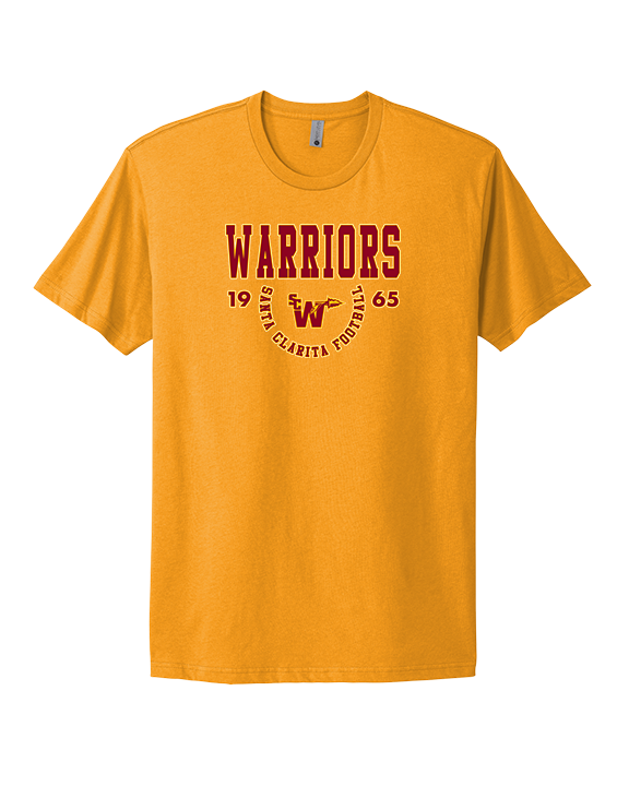 Santa Clarita Warriors Football Swoop SCW - Mens Select Cotton T-Shirt