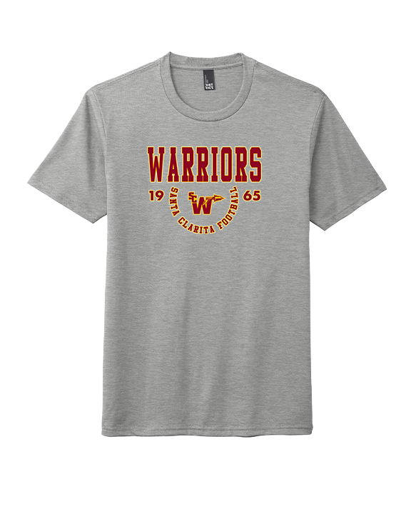 Santa Clarita Warriors Football Swoop SCW - Tri-Blend Shirt