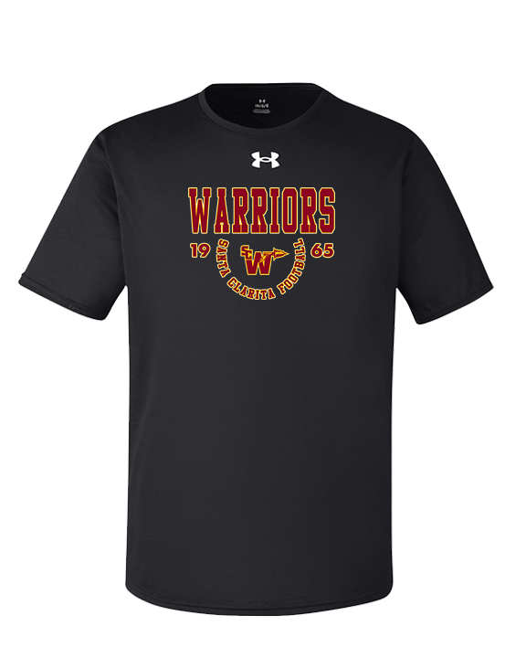 Santa Clarita Warriors Football Swoop SCW - Under Armour Mens Team Tech T-Shirt