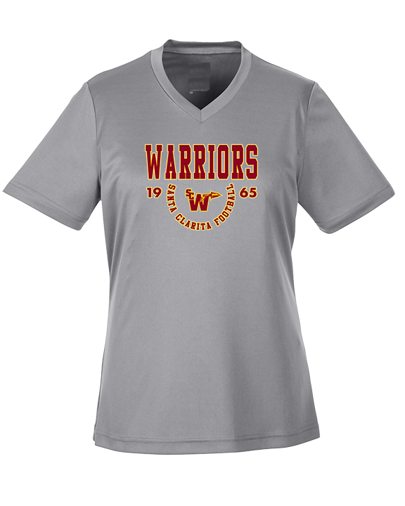 Santa Clarita Warriors Football Swoop SCW - Womens Performance Shirt