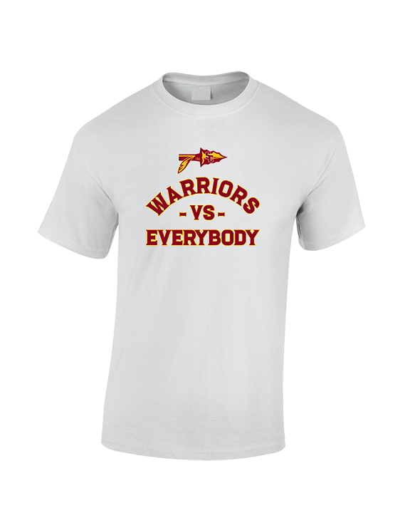 Santa Clarita Warriors Football VS Everybody Arrow - Cotton T-Shirt