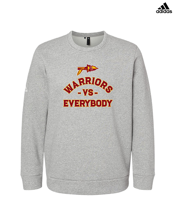 Santa Clarita Warriors Football VS Everybody Arrow - Mens Adidas Crewneck