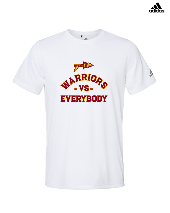 Santa Clarita Warriors Football VS Everybody Arrow - Mens Adidas Performance Shirt