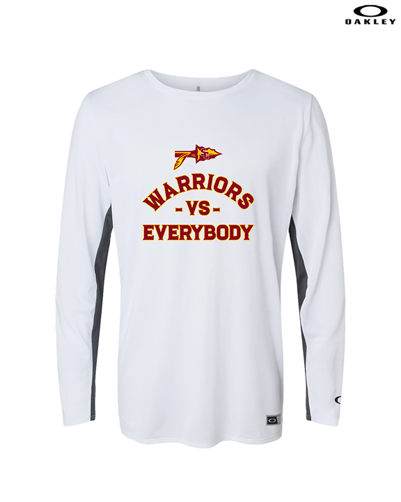 Santa Clarita Warriors Football VS Everybody Arrow - Mens Oakley Longsleeve