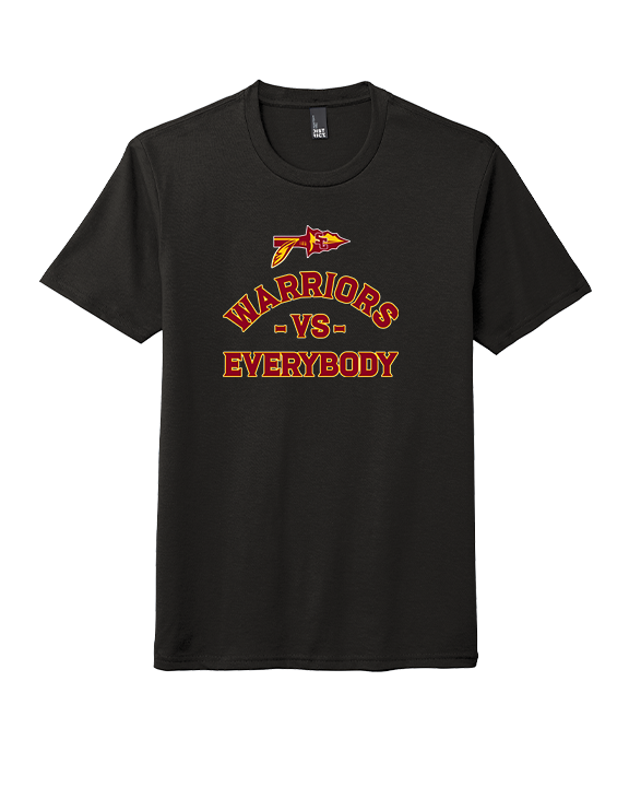 Santa Clarita Warriors Football VS Everybody Arrow - Tri-Blend Shirt