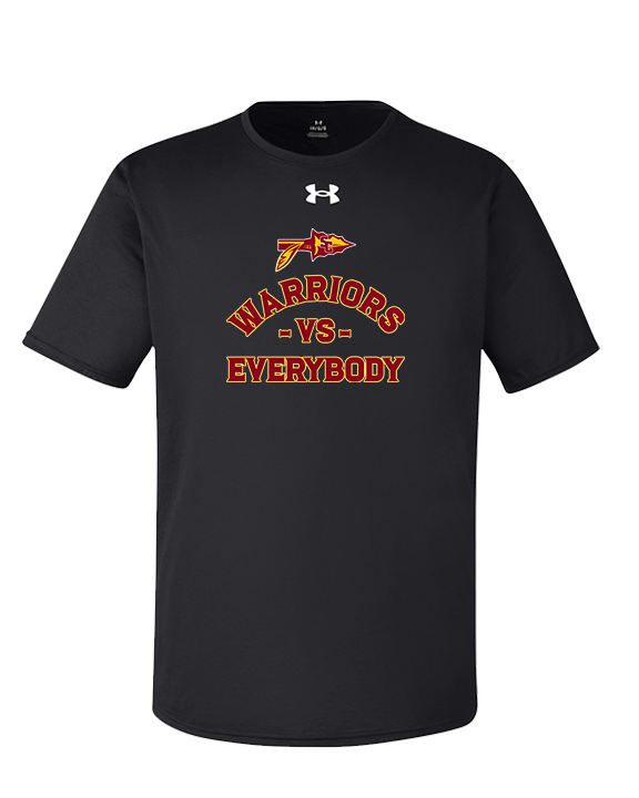 Santa Clarita Warriors Football VS Everybody Arrow - Under Armour Mens Team Tech T-Shirt