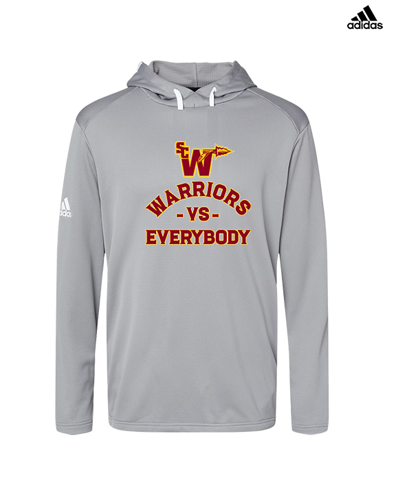 Santa Clarita Warriors Football VS Everybody SCW - Mens Adidas Hoodie