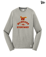 Santa Clarita Warriors Football VS Everybody SCW - New Era Performance Long Sleeve