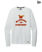 Santa Clarita Warriors Football VS Everybody SCW - New Era Performance Long Sleeve