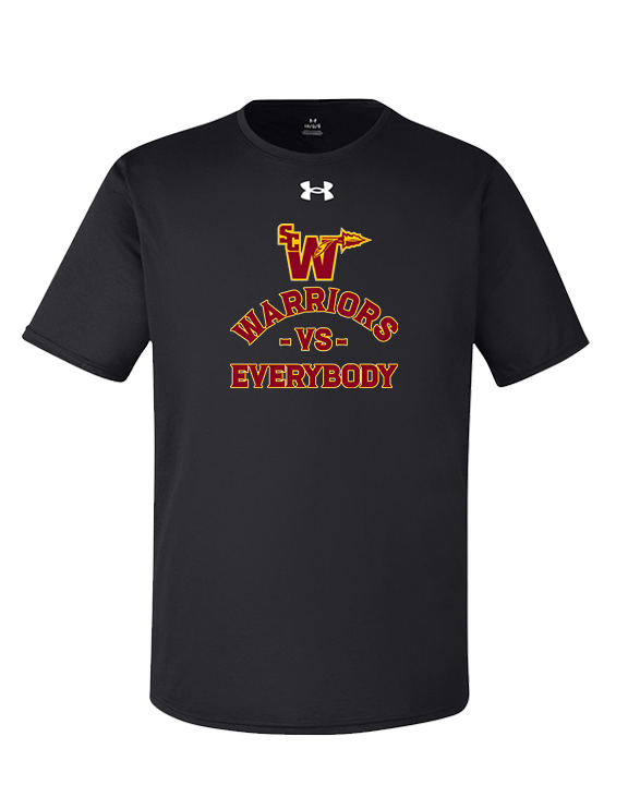 Santa Clarita Warriors Football VS Everybody SCW - Under Armour Mens Team Tech T-Shirt