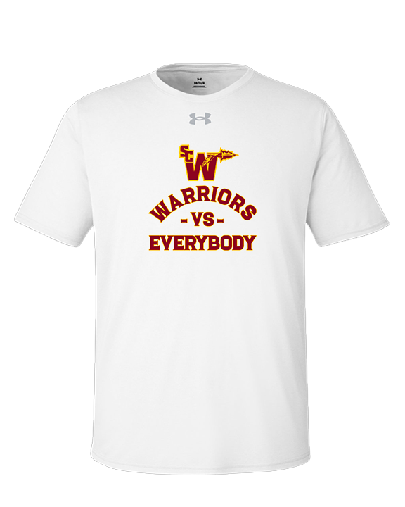 Santa Clarita Warriors Football VS Everybody SCW - Under Armour Mens Team Tech T-Shirt