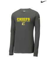 Santa Fe HS Baseball Border - Mens Nike Longsleeve