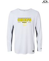 Santa Fe HS Baseball Border - Mens Oakley Longsleeve