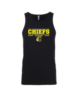 Santa Fe HS Baseball Border - Tank Top