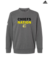 Santa Fe HS Baseball Nation - Mens Adidas Crewneck