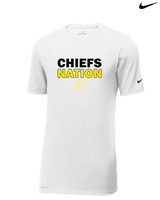 Santa Fe HS Baseball Nation - Mens Nike Cotton Poly Tee