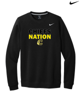 Santa Fe HS Baseball Nation - Mens Nike Crewneck