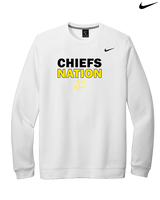 Santa Fe HS Baseball Nation - Mens Nike Crewneck