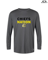Santa Fe HS Baseball Nation - Mens Oakley Longsleeve
