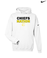Santa Fe HS Baseball Nation - Nike Club Fleece Hoodie