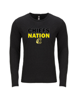 Santa Fe HS Baseball Nation - Tri-Blend Long Sleeve