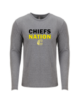 Santa Fe HS Baseball Nation - Tri-Blend Long Sleeve