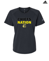 Santa Fe HS Baseball Nation - Womens Adidas Performance Shirt