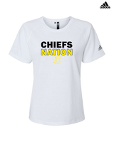 Santa Fe HS Baseball Nation - Womens Adidas Performance Shirt