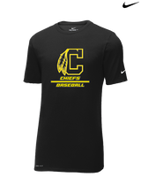 Santa Fe HS Baseball Split - Mens Nike Cotton Poly Tee