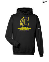Santa Fe HS Baseball Split - Nike Club Fleece Hoodie